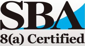 SBA 8(a) certified  logo