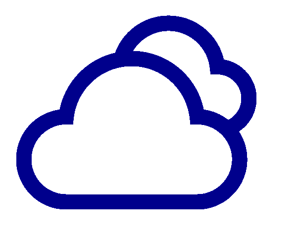 technology cloud icon
